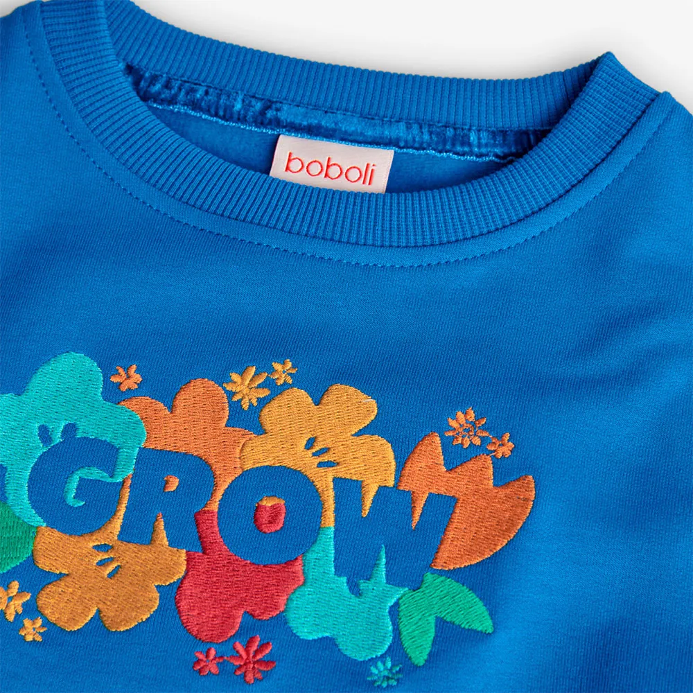 Boboli Fleece Stretch Sweatshirt Boboli Fleece Stretch Sweatshirt