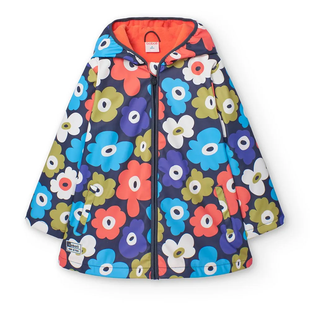 Boboli Hooded Rain Floral Jacke Boboli Hooded Rain Floral Jacke