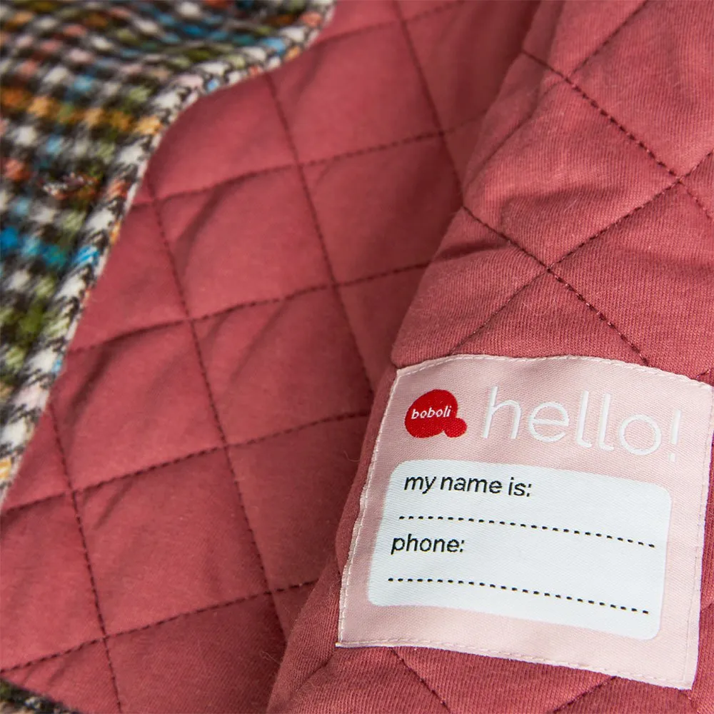 Boboli Jacquard Check Jacke Boboli Jacquard Check Jacke