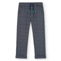 Boboli Knit Check Hosen