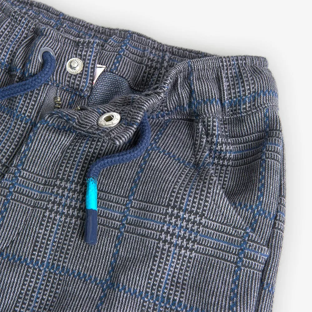 Boboli Knit Check Hosen