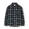 Boboli Knit Check Langarmhemd