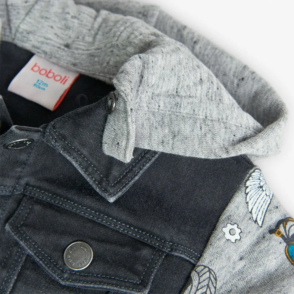 Boboli Knit Combined Jacke Boboli Knit Combined Jacke