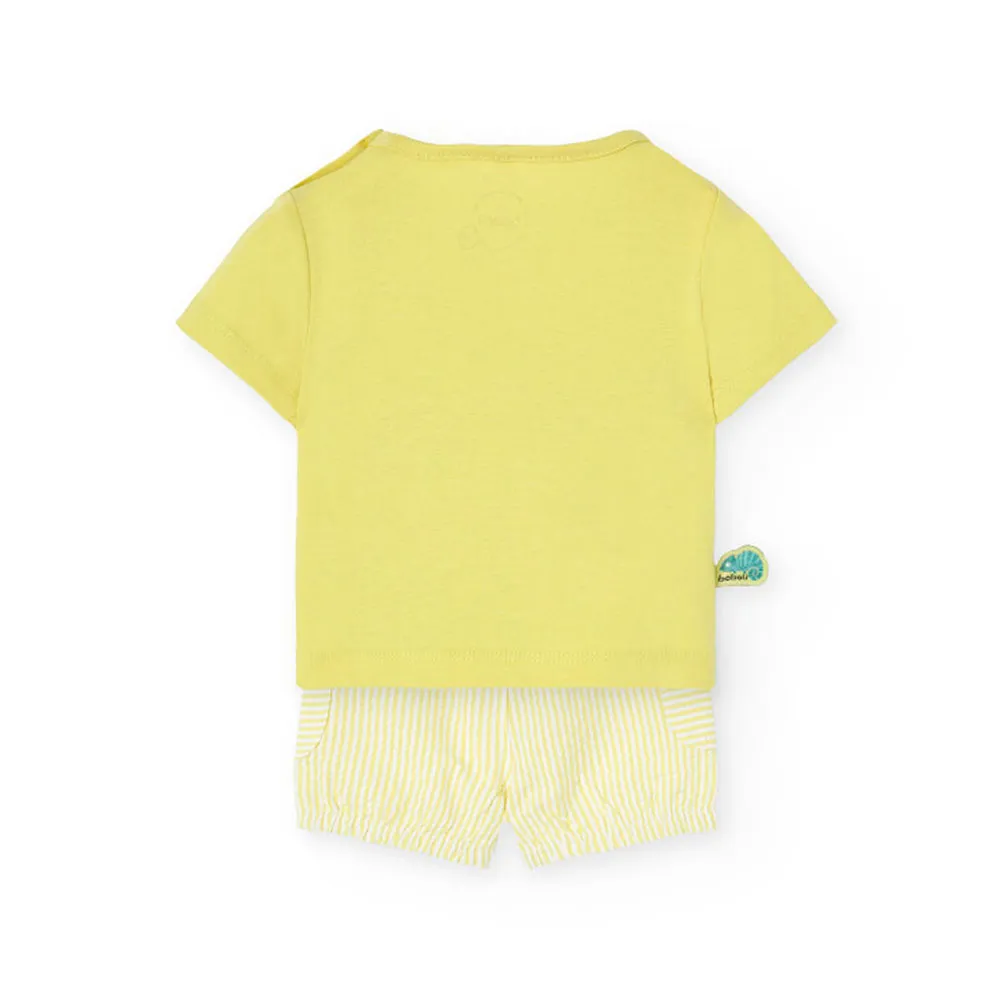 Boboli Knit Combined Kurzarm-set Boboli Knit Combined Kurzarm-set