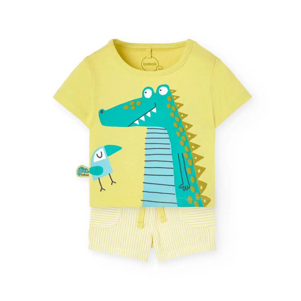 Boboli Knit Combined Kurzarm-set Boboli Knit Combined Kurzarm-set