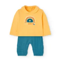Boboli Knit Combined Langarm-set Boboli Knit Combined Langarm-set
