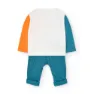 Boboli Knit Combined Langarm-set