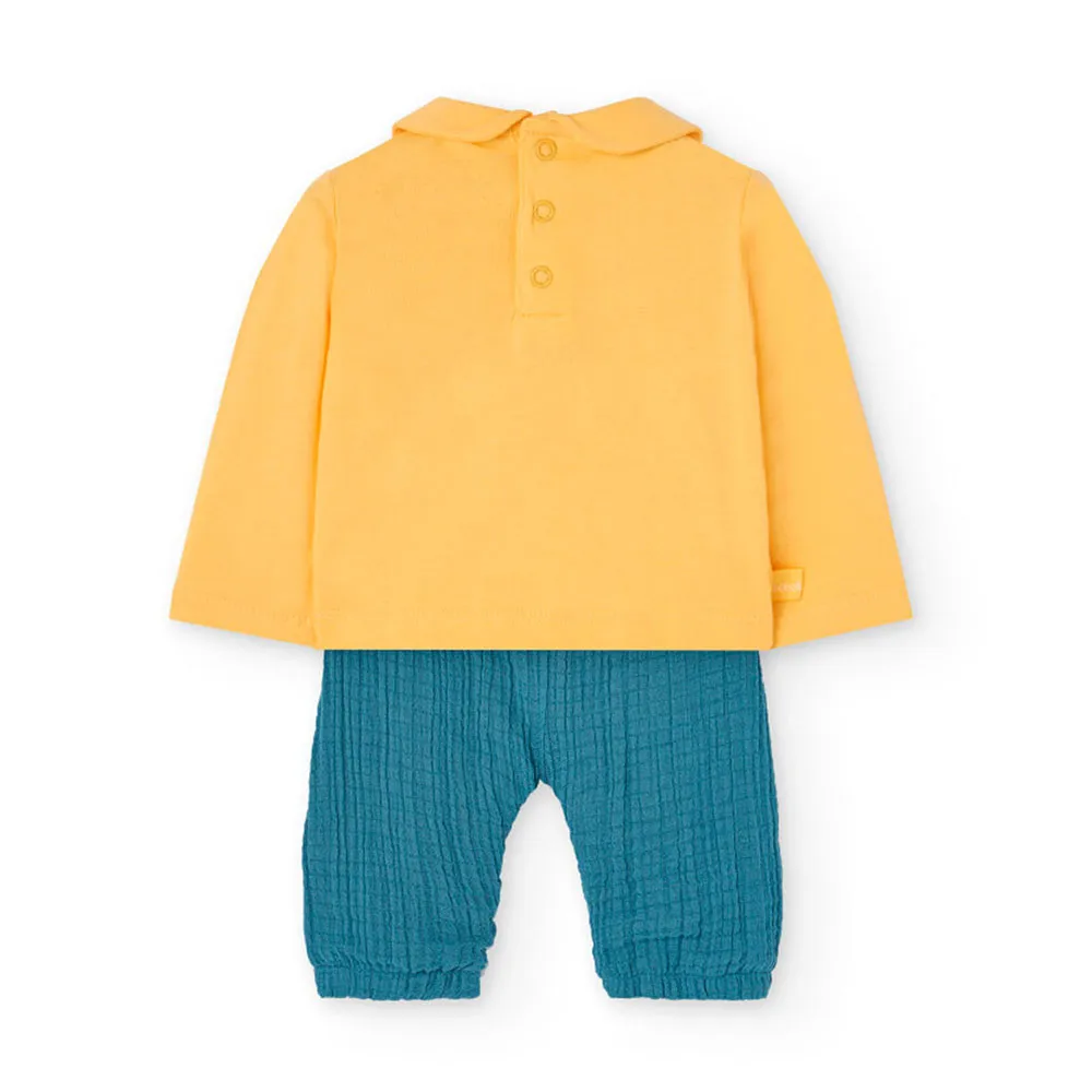 Boboli Knit Combined Langarm-set Boboli Knit Combined Langarm-set