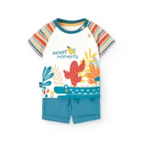 Boboli Knit Kurzarm-set Boboli Knit Kurzarm-set