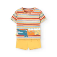 Boboli Knit Kurzarm-set Boboli Knit Kurzarm-set