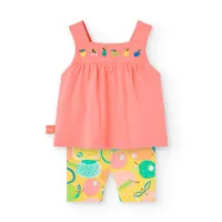 Boboli Knit Kurzarm-set