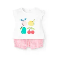 Boboli Knit Kurzarm-set Boboli Knit Kurzarm-set