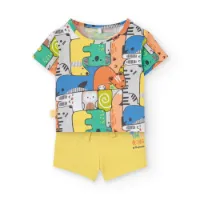 Boboli Knit Kurzarm-set Boboli Knit Kurzarm-set
