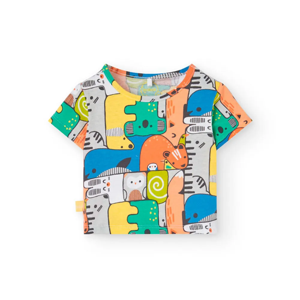 Boboli Knit Kurzarm-set