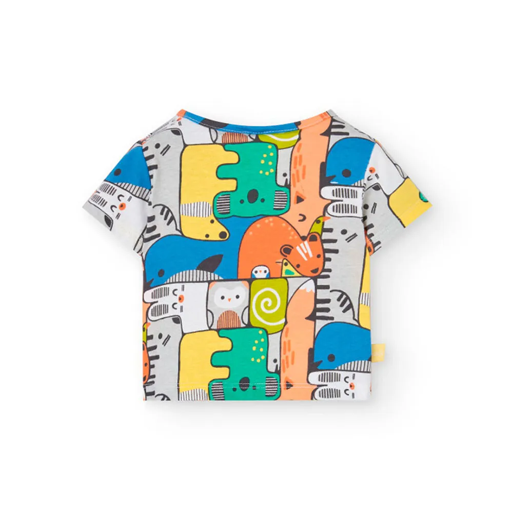 Boboli Knit Kurzarm-set