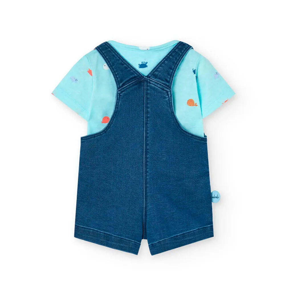 Boboli Knit Kurzarm-set Boboli Knit Kurzarm-set