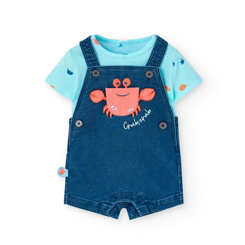 Boboli Knit Kurzarm-set Boboli Knit Kurzarm-set