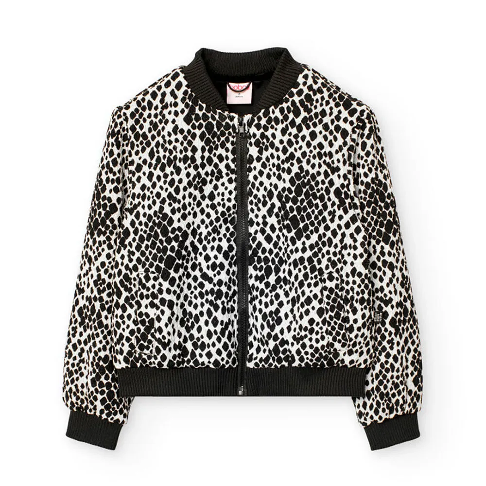 Boboli Knit Printed Jacke Boboli Knit Printed Jacke