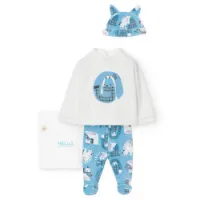 Boboli Knit Printed Langarm-set Boboli Knit Printed Langarm-set