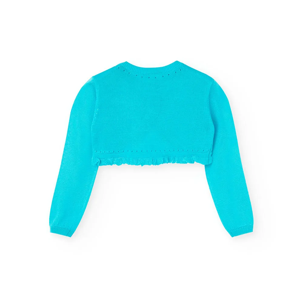Boboli Knitwear Bolero Jacke Boboli Knitwear Bolero Jacke