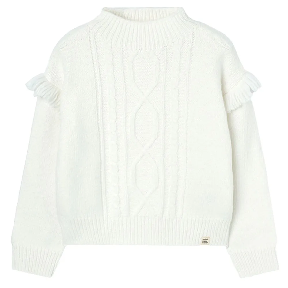 Boboli Knitwear Fringes Pullover Boboli Knitwear Fringes Pullover