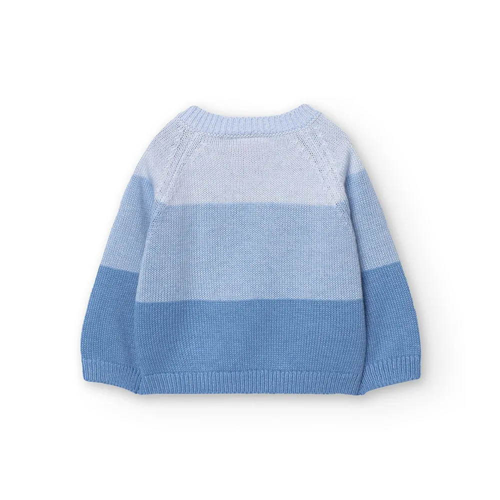 Boboli Knitwear Pullover Pullover, Ocean, 18MON Boboli Knitwear Pullover Pullover, Ocean, 18MON