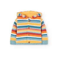 Boboli Knitwear Striped Jacke Boboli Knitwear Striped Jacke
