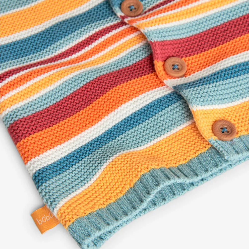 Boboli Knitwear Striped Jacke Boboli Knitwear Striped Jacke