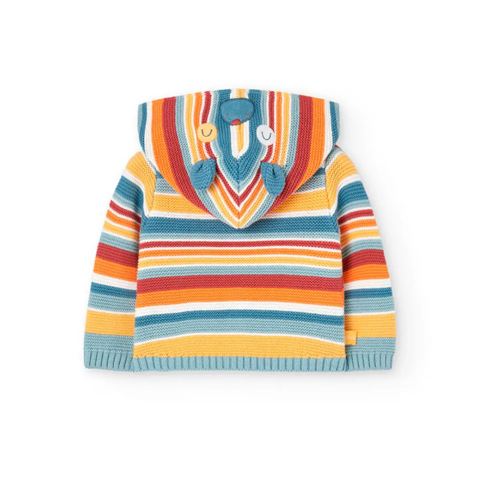 Boboli Knitwear Striped Jacke Boboli Knitwear Striped Jacke