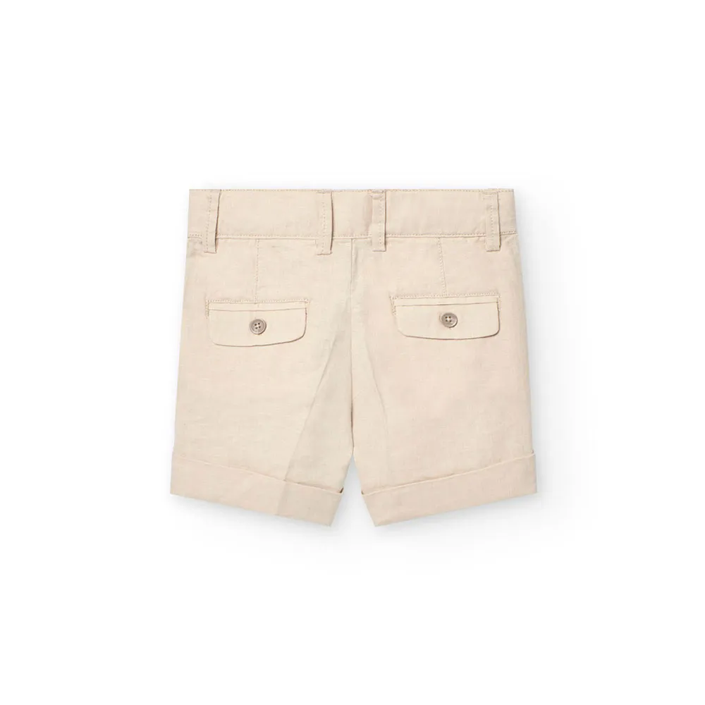 Boboli Linen Kurze Hose