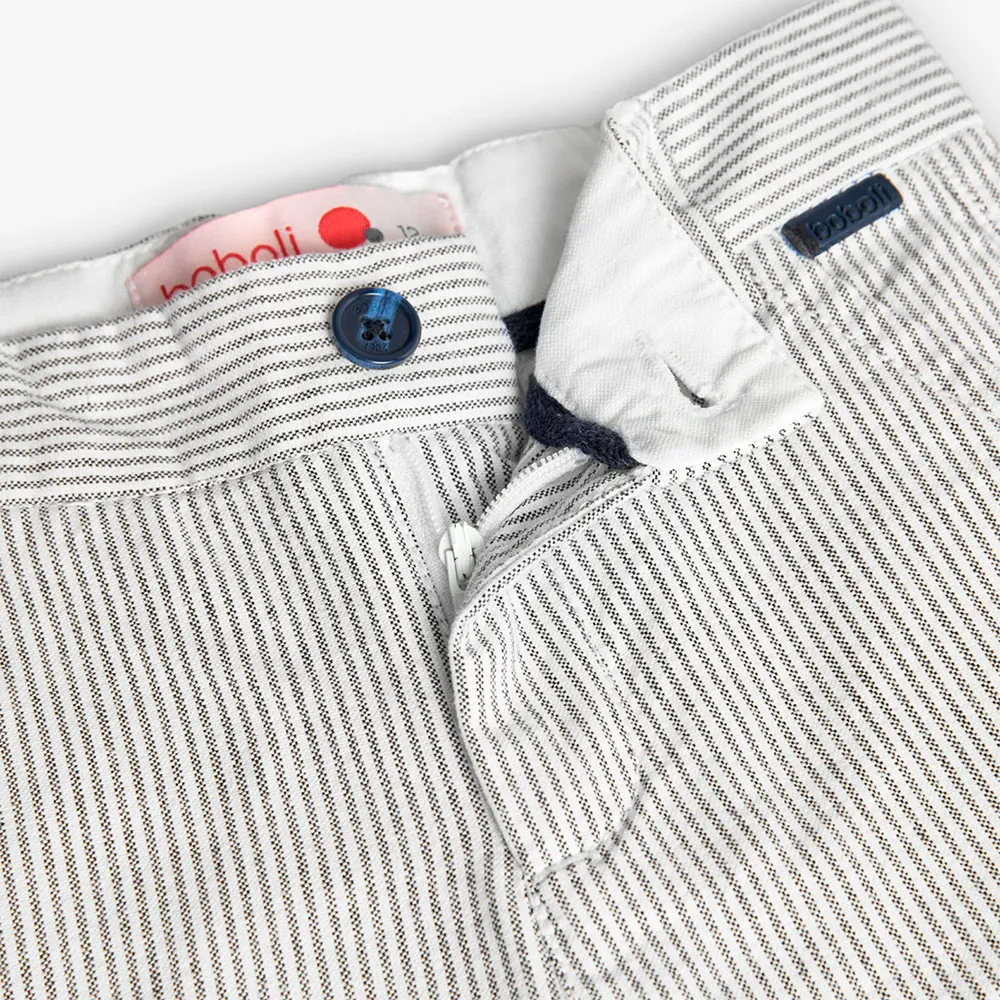 Boboli Oxford Striped Hosen Boboli Oxford Striped Hosen