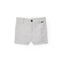 Boboli Oxford Striped Kurze Hose Boboli Oxford Striped Kurze Hose