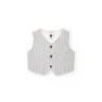 Boboli Oxford Striped Weste
