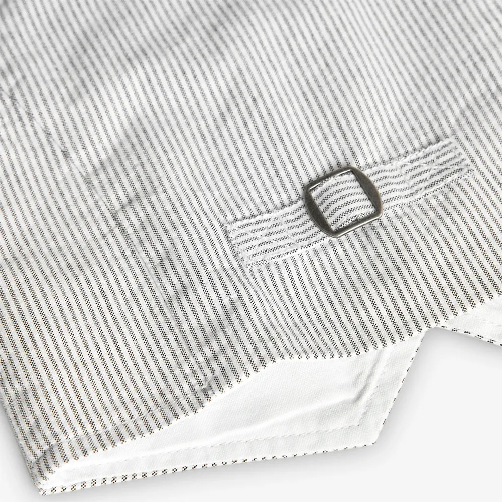 Boboli Oxford Striped Weste Boboli Oxford Striped Weste