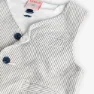 Boboli Oxford Striped Weste