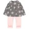 Boboli Pack Knit Combined Langarm-set, Pink, 0MON