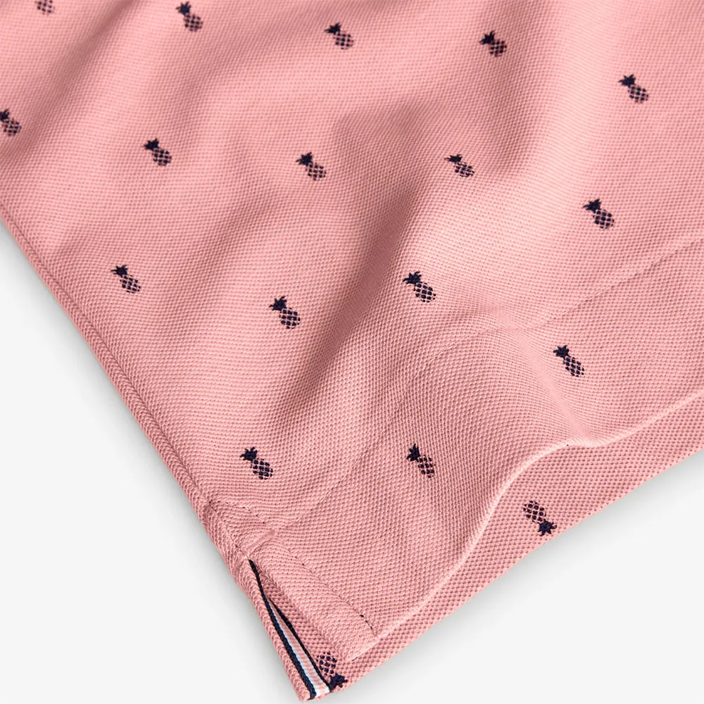 Boboli Pique Printed Kurzarm-poloshirt Boboli Pique Printed Kurzarm-poloshirt