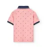Boboli Pique Printed Kurzarm-poloshirt