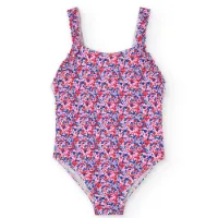 Boboli Polyamide Floral Badeanzug Boboli Polyamide Floral Badeanzug