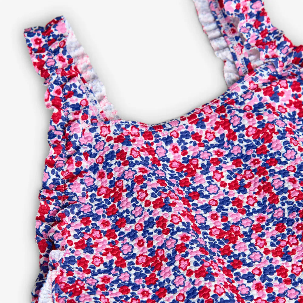 Boboli Polyamide Floral Badeanzug Boboli Polyamide Floral Badeanzug