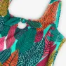 Boboli Polyamide Leaves Badeanzug
