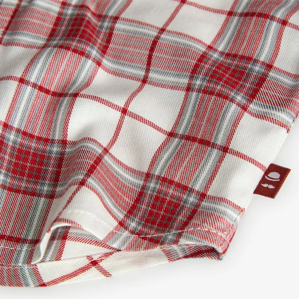 Boboli Poplin Check Langarmhemd Boboli Poplin Check Langarmhemd