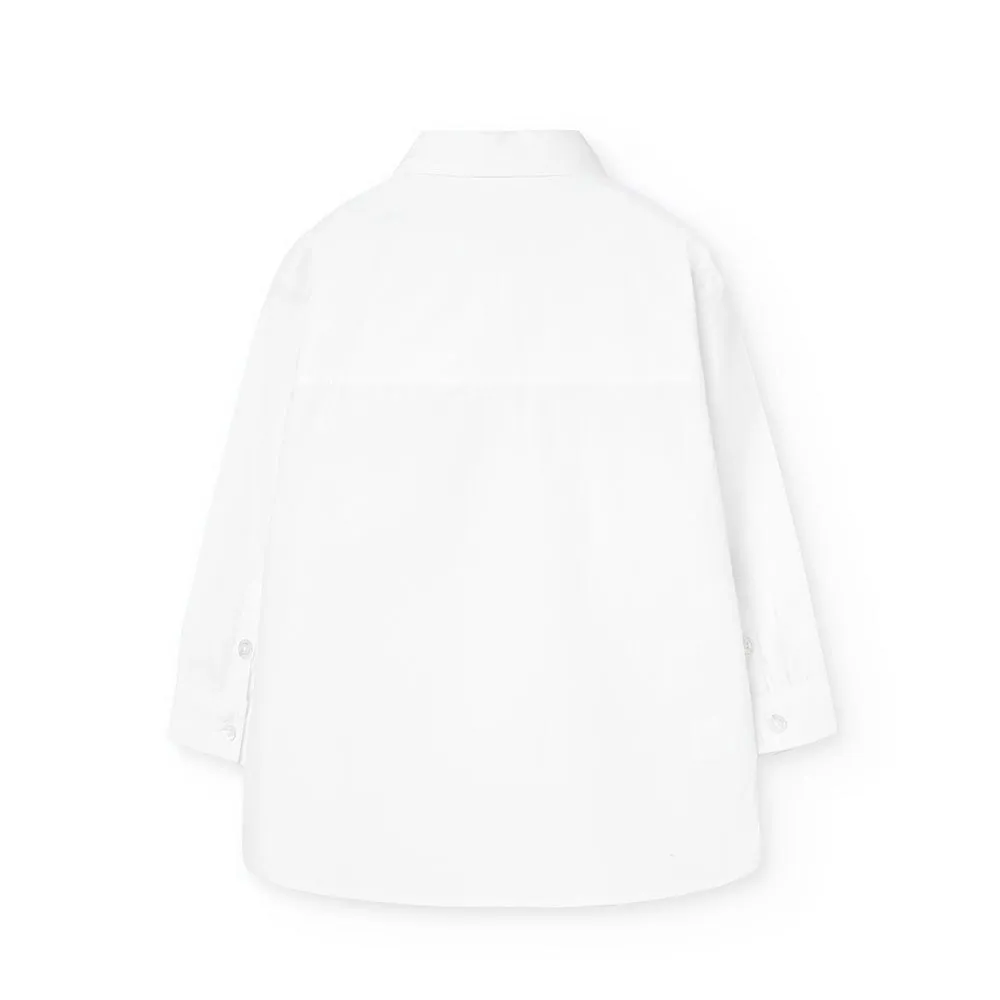Boboli Poplin Langarmhemd Boboli Poplin Langarmhemd