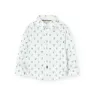 Boboli Poplin Printed Langarmhemd