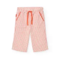 Boboli Poplin Striped Hosen