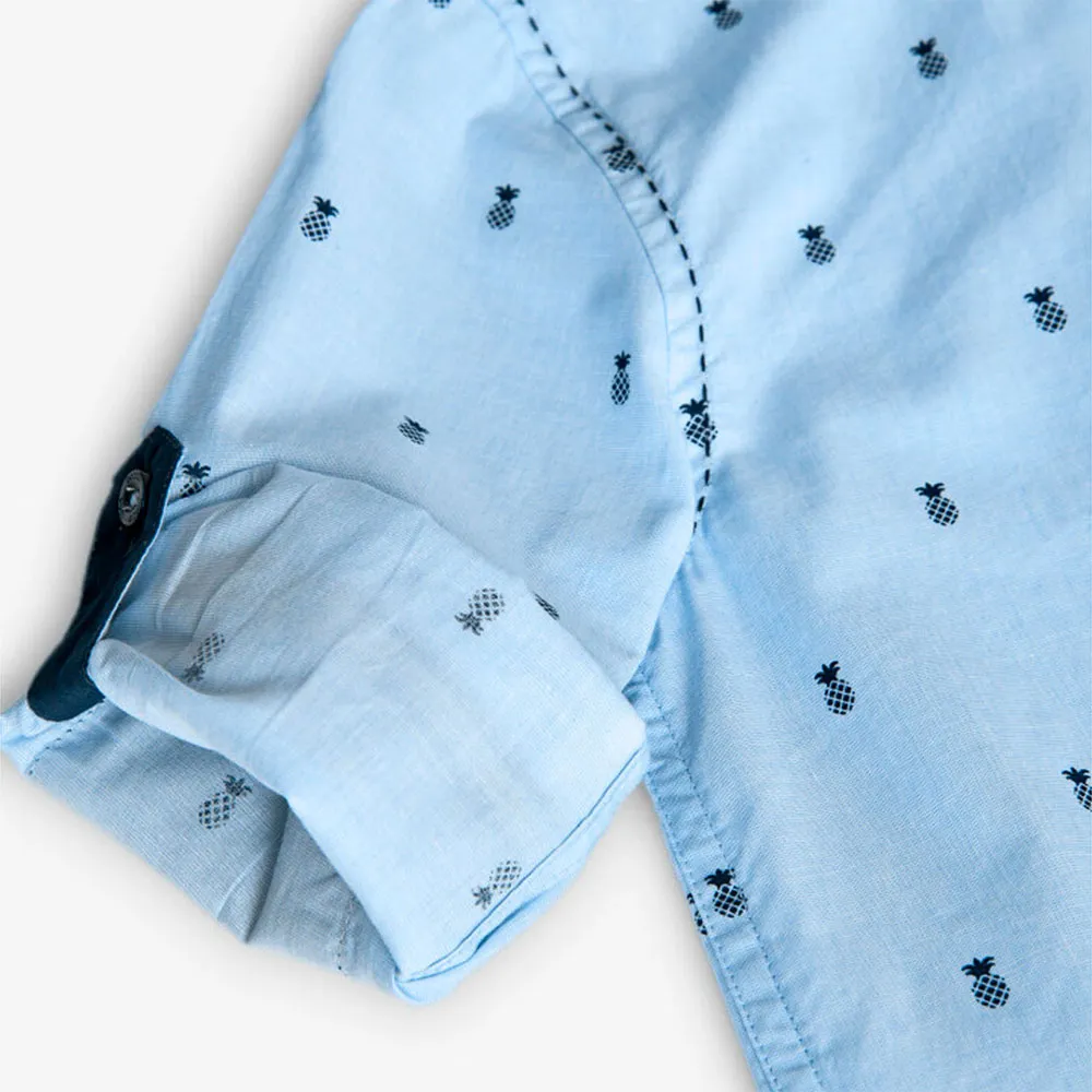 Boboli Printed Langarmhemd Boboli Printed Langarmhemd