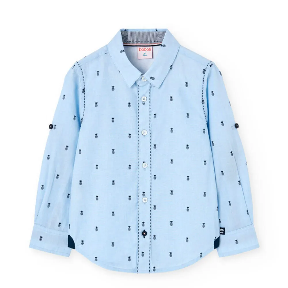 Boboli Printed Langarmhemd Boboli Printed Langarmhemd