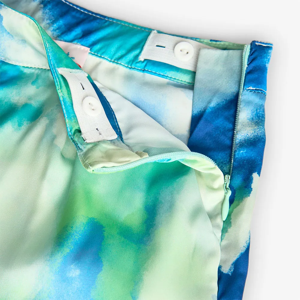 Boboli Satin Printed Hosen Boboli Satin Printed Hosen