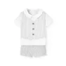 Boboli Striped Kurzarm-set