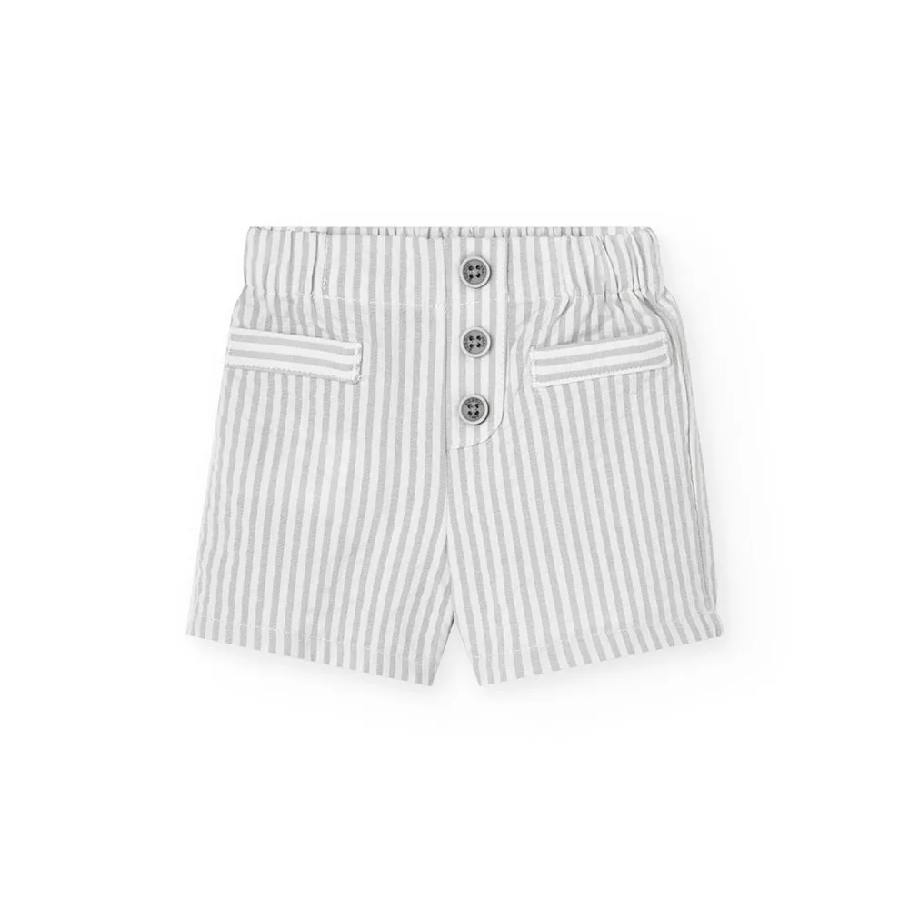 Boboli Striped Kurzarm-set Boboli Striped Kurzarm-set